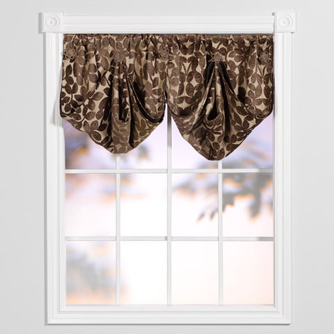 Window Origami™ Lovely Leaves - Beige and Cream