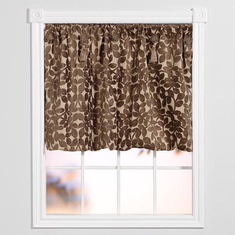 Window Origami™ Lovely Leaves - Beige and Brown