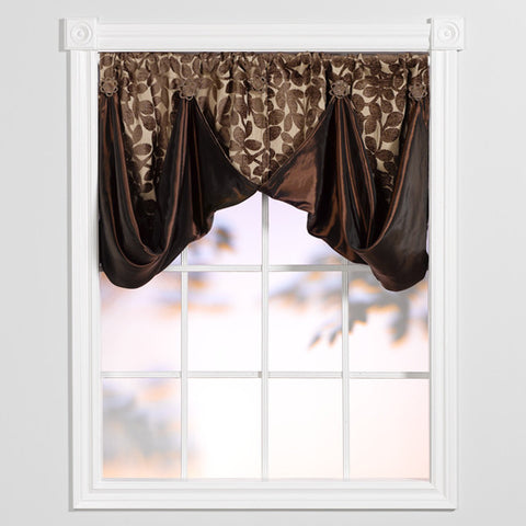 Window Origami™ Lovely Leaves - Beige and Cream
