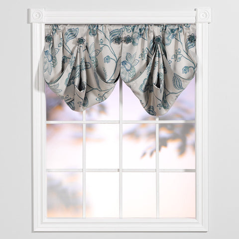 Window Origami™ Turquoise Blooms